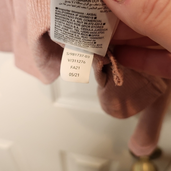 Athleta Uptempo Ribbed Henley Top Palermo Pink Size 3X - Picture 6 of 14